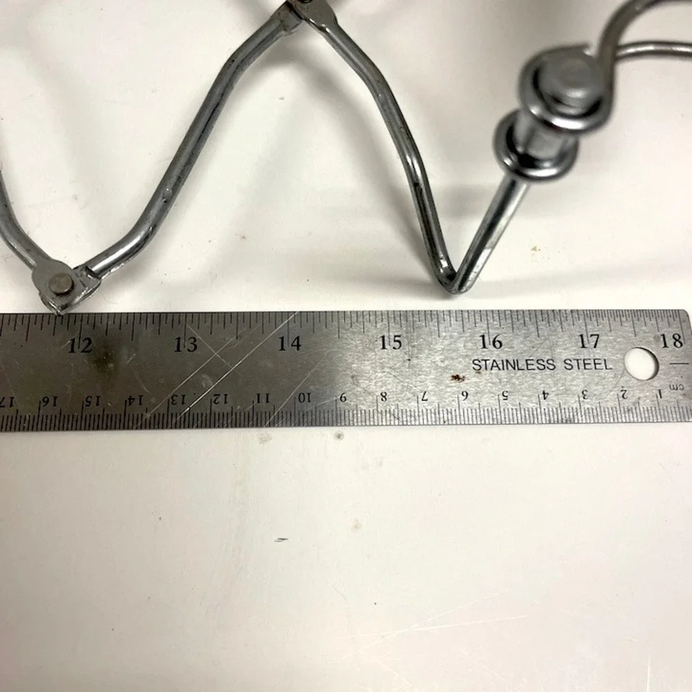 Vintage Norpro Chromed Steel Expanding Trivet & Hot Dish Holder
